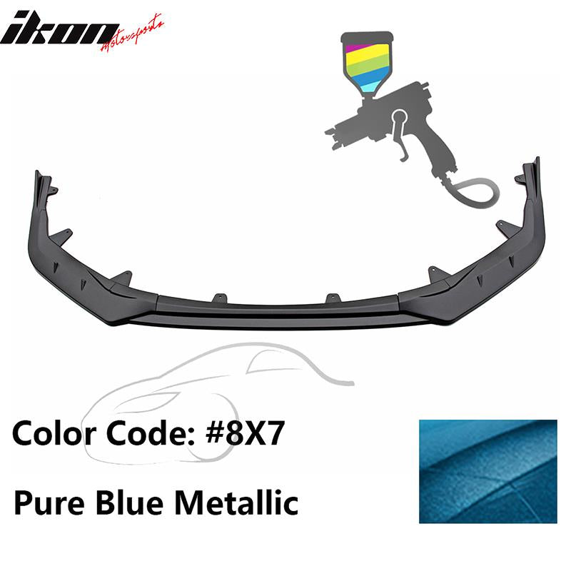 2020-2022 Toyota Corolla SE XSE 4Dr IKON Style Front Bumper Lip PP 3PC