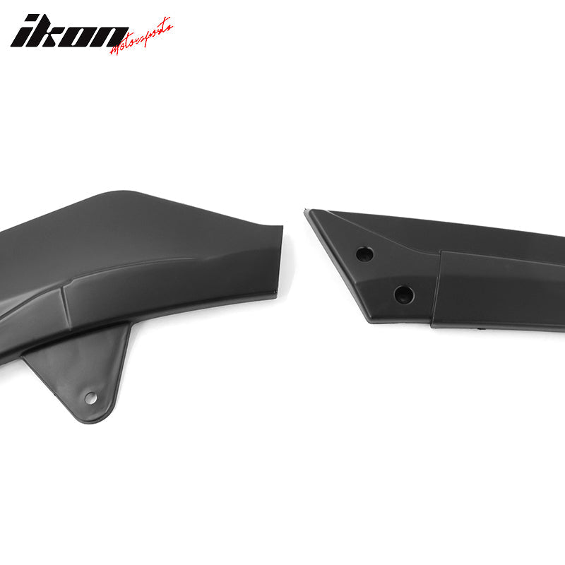 2020-2022 Toyota Corolla SE XSE 4Dr IKON Style Front Bumper Lip PP 3PC