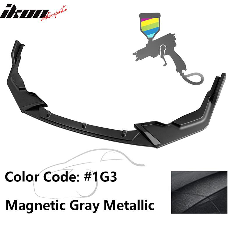 2020-2022 Toyota Corolla SE XSE C Style Front Bumper Lip PP 3PC