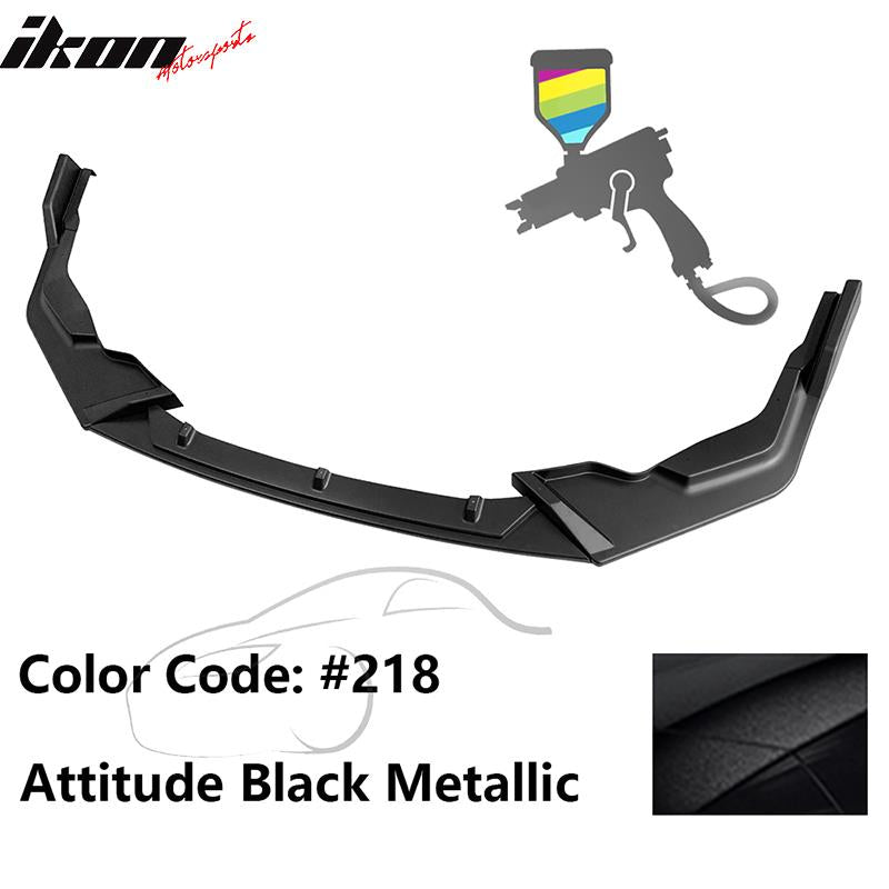 2020-2022 Toyota Corolla SE XSE C Style Front Bumper Lip PP 3PC