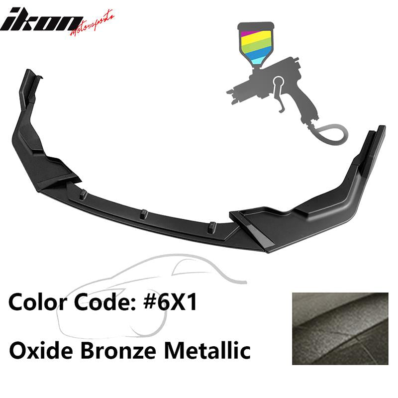 2020-2022 Toyota Corolla SE XSE C Style Front Bumper Lip PP 3PC