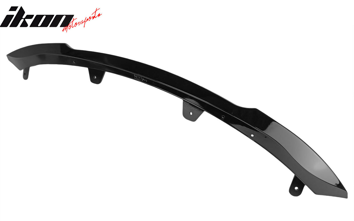 2019-2021 Toyota Corolla Auris 3rd 5-Door Gloss Black Front Bumper Lip