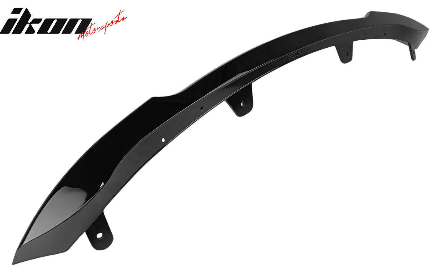 2019-2021 Toyota Corolla Auris 3rd 5-Door Gloss Black Front Bumper Lip
