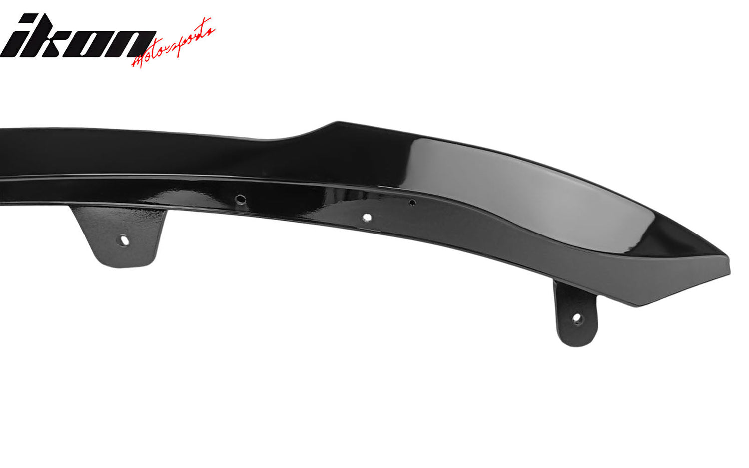 2019-2021 Toyota Corolla Auris 3rd 5-Door Gloss Black Front Bumper Lip