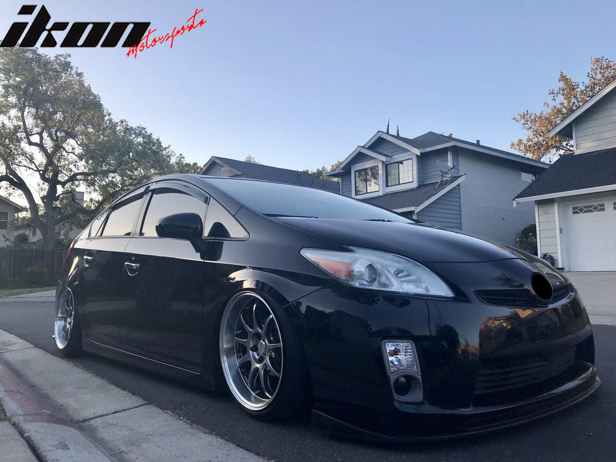 2010-2011 Toyota Prius OEM Style Unpainted Black Front Bumper Lip PU
