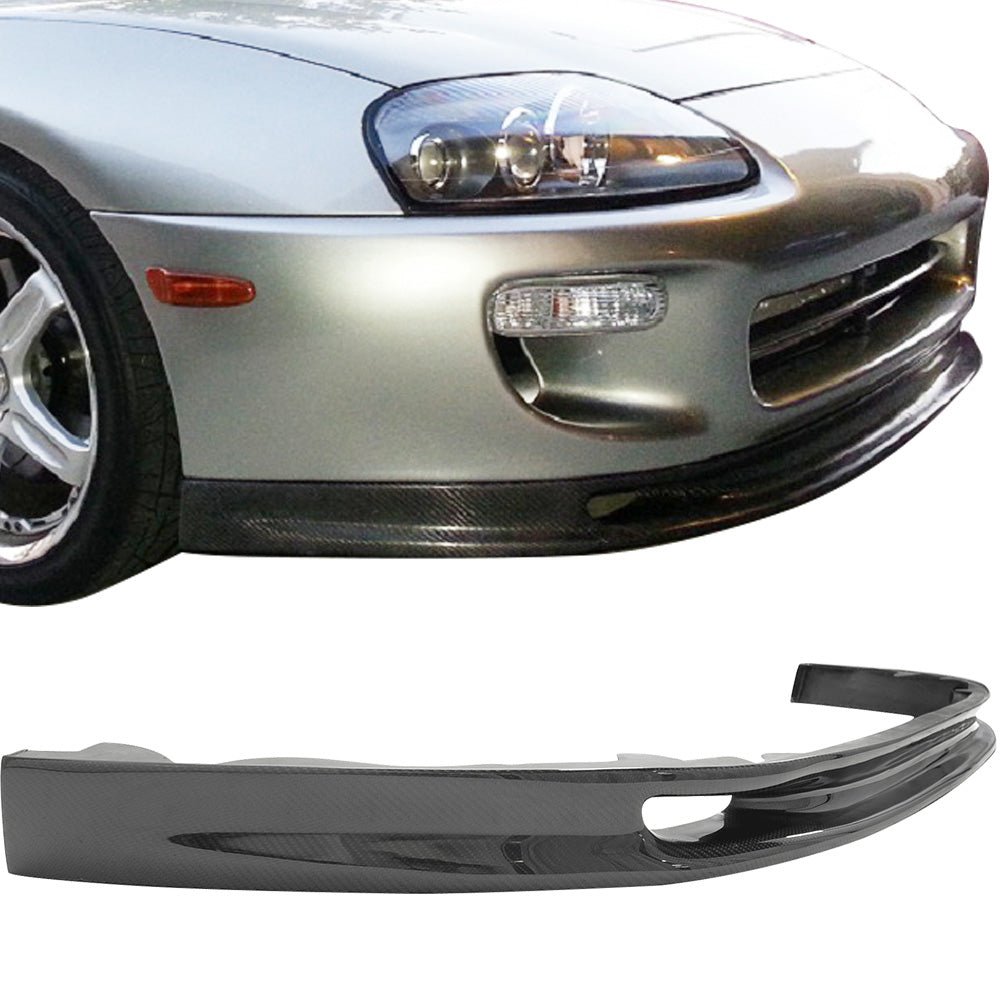1993-1998 Toyota Supra Whifbitz Style Front Bumper Lip Carbon Fiber