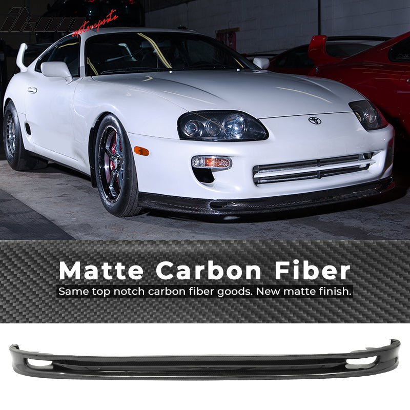 1993-1998 Toyota Supra Whifbitz Style Front Bumper Lip Carbon Fiber