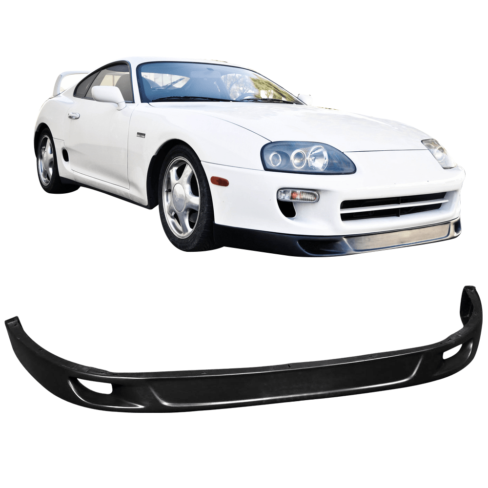 1993-1998 Toyota Supra HB Hatchback V2 Front Bumper Lip Spoiler PU