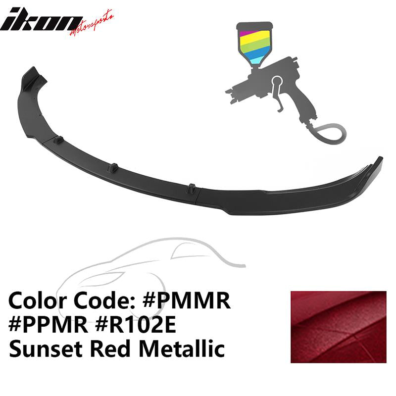 2017-2023 Tesla Model 3 IKON Style Painted Front Bumper Lip PP