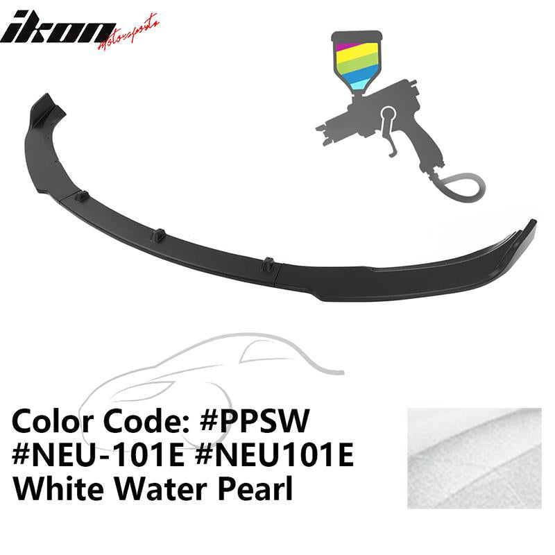 2017-2023 Tesla Model 3 IKON Style Painted Front Bumper Lip PP