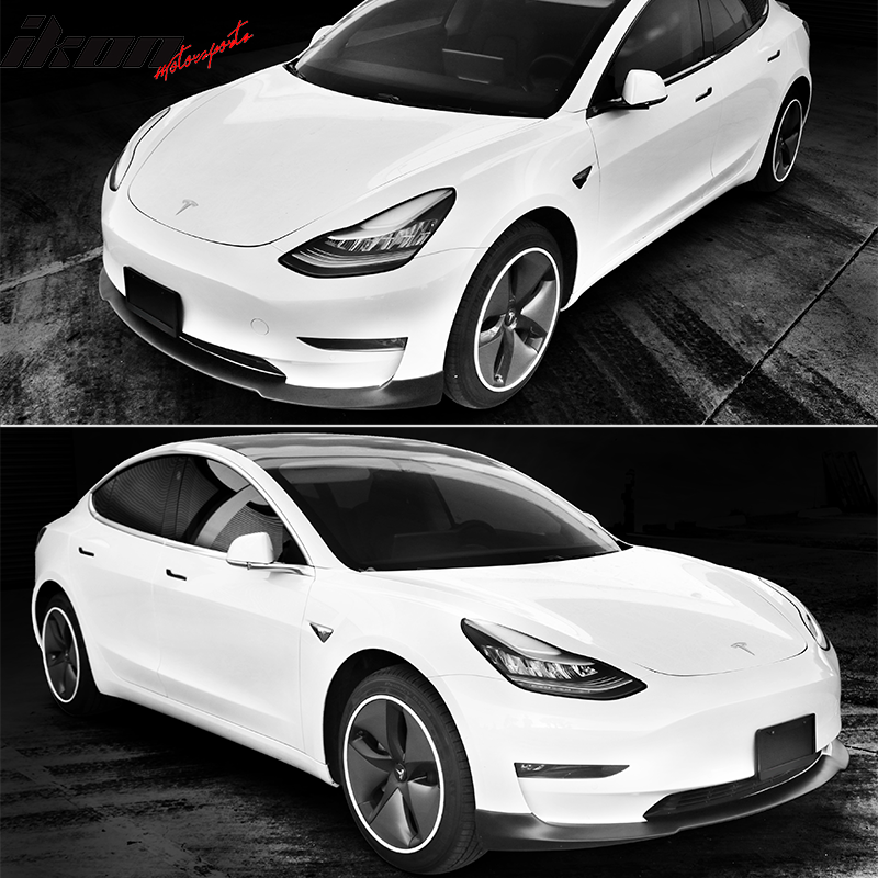 2017-2023 Tesla 3 RPM Front Bumper Lip PP