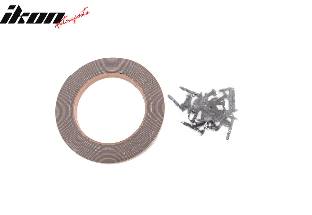 2024-2025 Tesla Model 3 IKON Style 3PC Front Bumper Lip PP