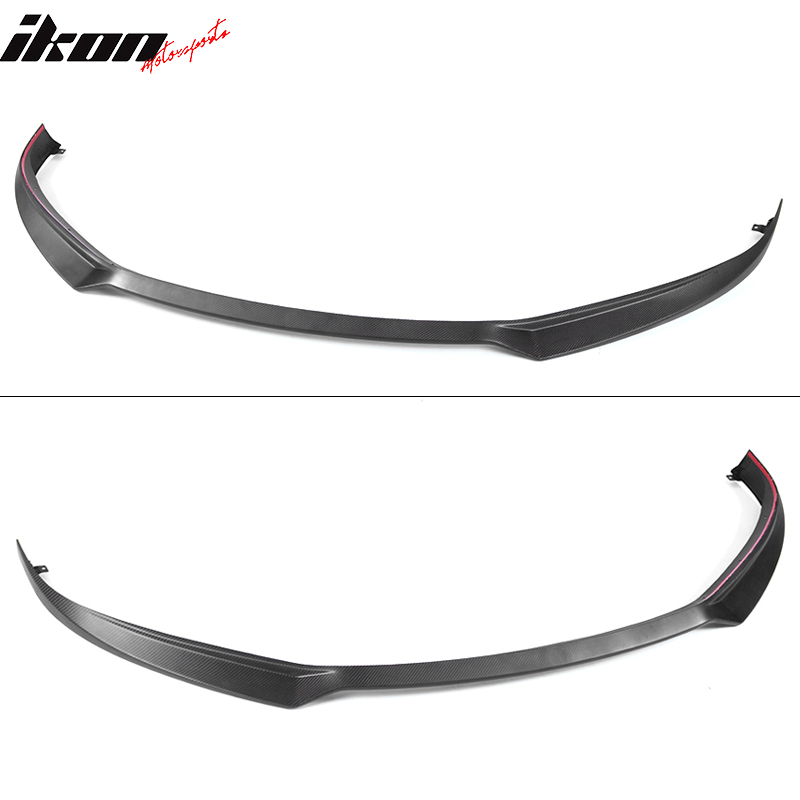 2017-2020 Tesla Model S IKON Style Front Bumper Lip Carbon Fiber