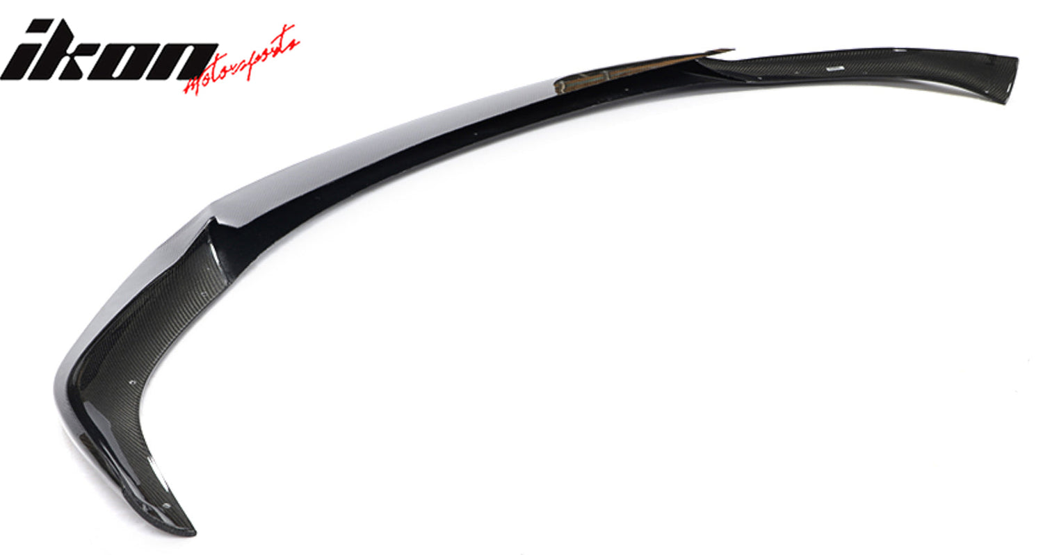 2021-2024 Tesla Model S Gloss Black Revozport Front Lip Carbon Fiber