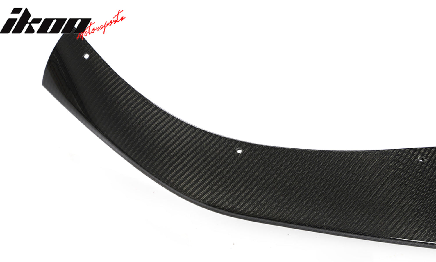 2021-2024 Tesla Model S Gloss Black Revozport Front Lip Carbon Fiber