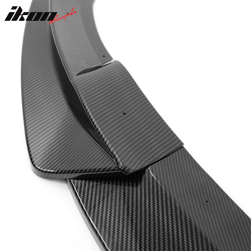 2020-2023 Tesla Y IKON Style Front Bumper Lip PP 3PC