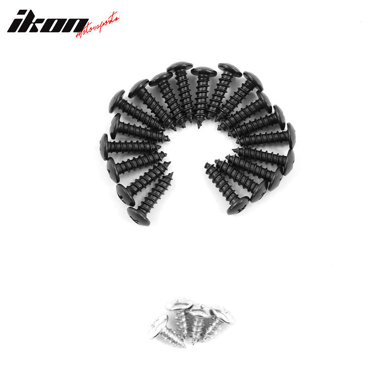 2020-2023 Tesla Y IKON Style Front Bumper Lip PP 3PC