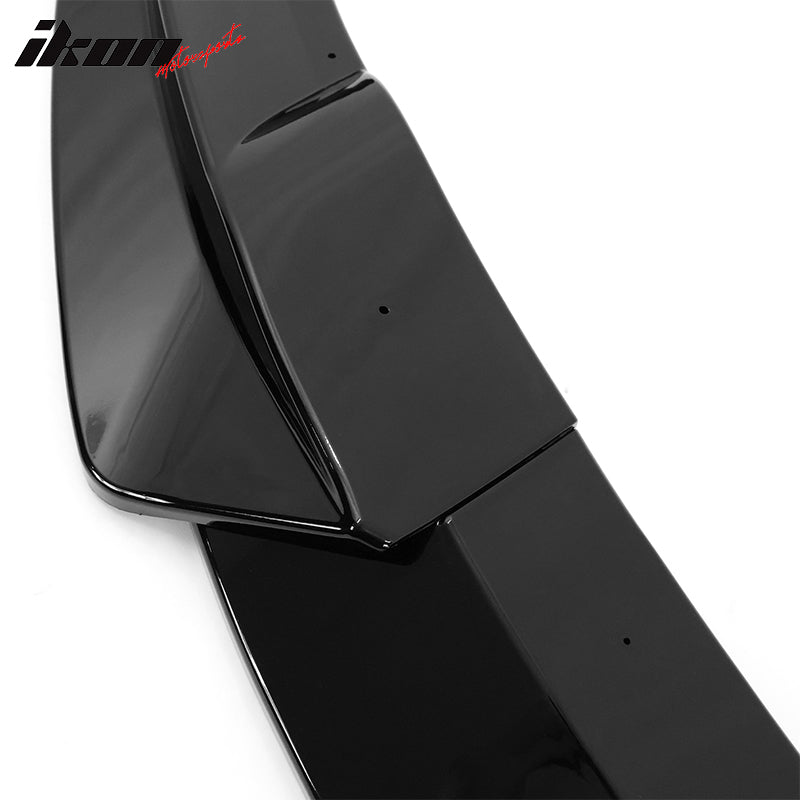 2020-2023 Tesla Y IKON Style Front Bumper Lip PP 3PC