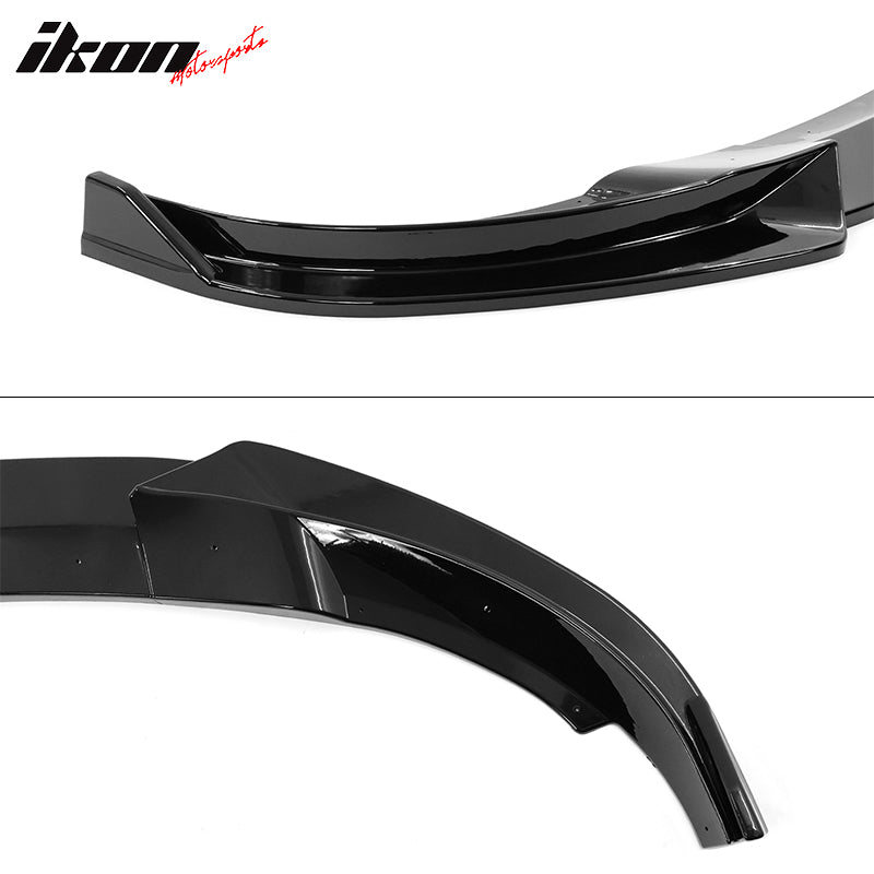 2020-2023 Tesla Y IKON Style Front Bumper Lip PP 3PC