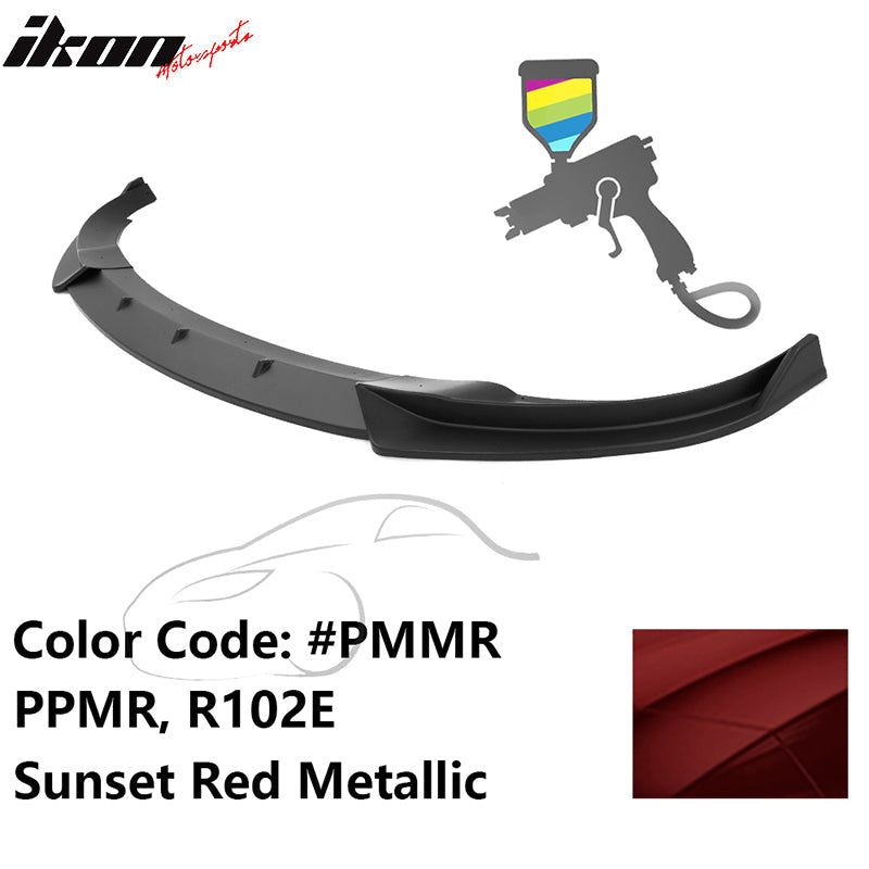 2020-2023 Tesla Y IKON Style Front Bumper Lip PP 3PC