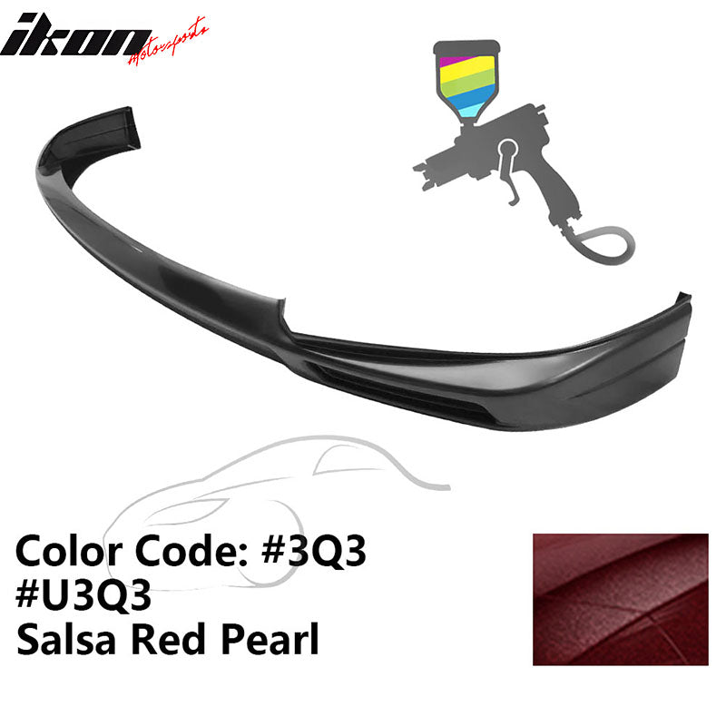 2011-2017 Toyota Sienna XL30 5Dr Van MP Front Bumper Lip Spoiler - ABS