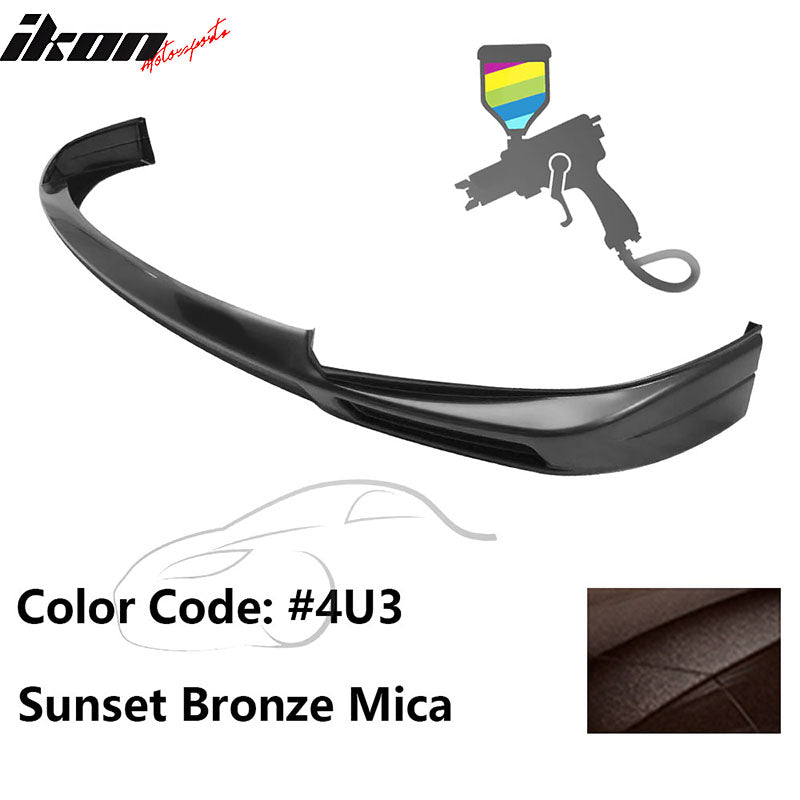 2011-2017 Toyota Sienna XL30 5Dr Van MP Front Bumper Lip Spoiler - ABS