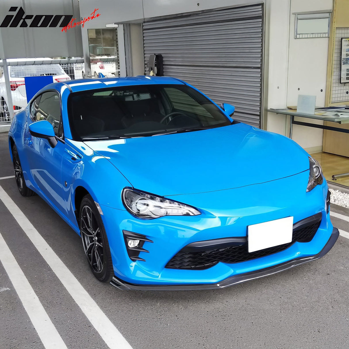 2017-2020 Toyota 86 2Dr GR V2 Style Front Bumper Lip Lower Spoiler PU