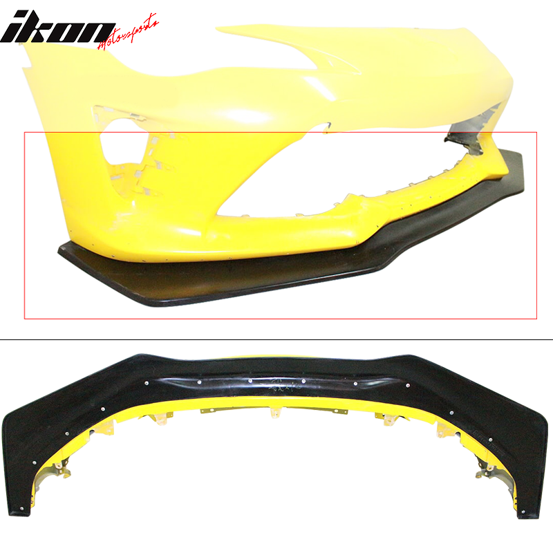 2017-2020 Toyota 86 IKON V6 Style Front Bumper Lip Spoiler PU