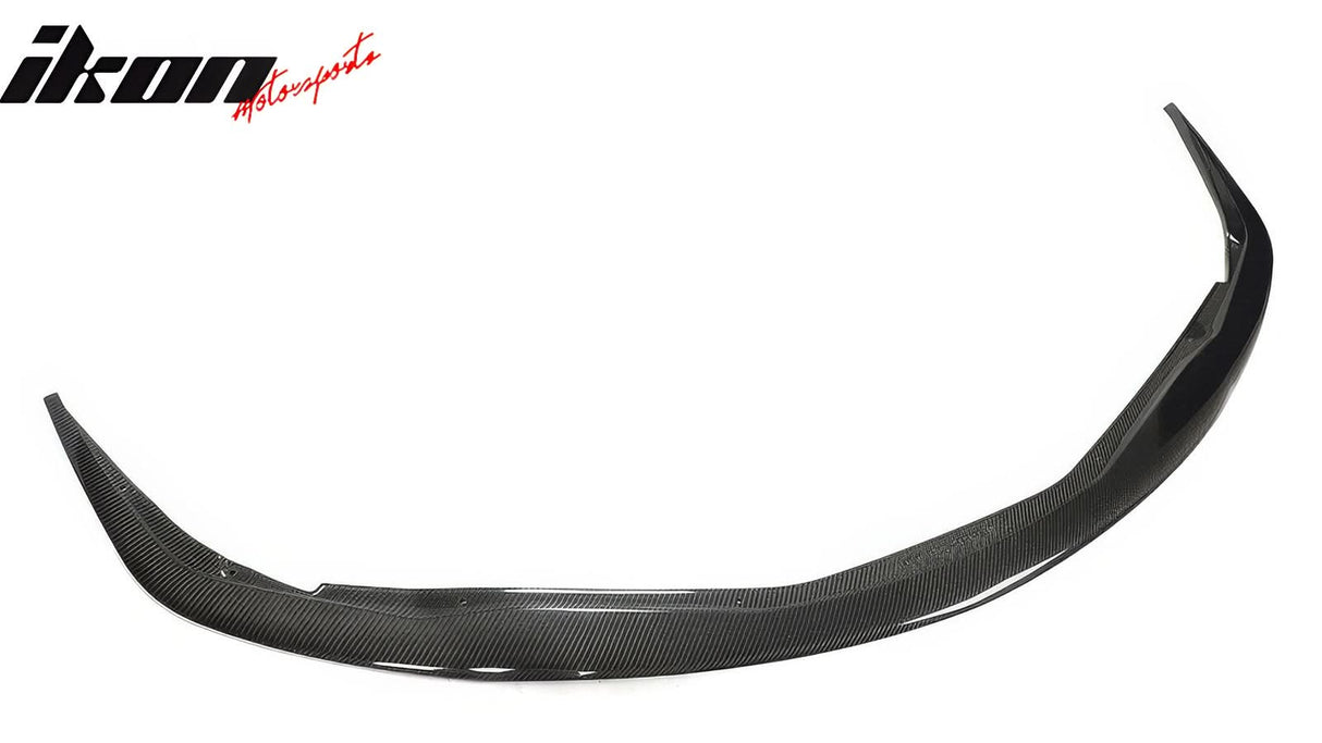 2020-2025 Toyota GR Supra A90 IKON Front Bumper Lip Gloss Carbon Fiber