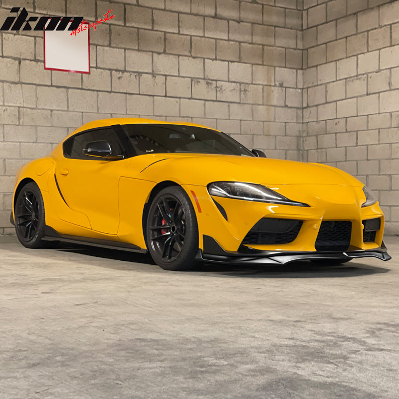 2020-2025 Toyota GR Supra A90 IKON Front Bumper Lip
