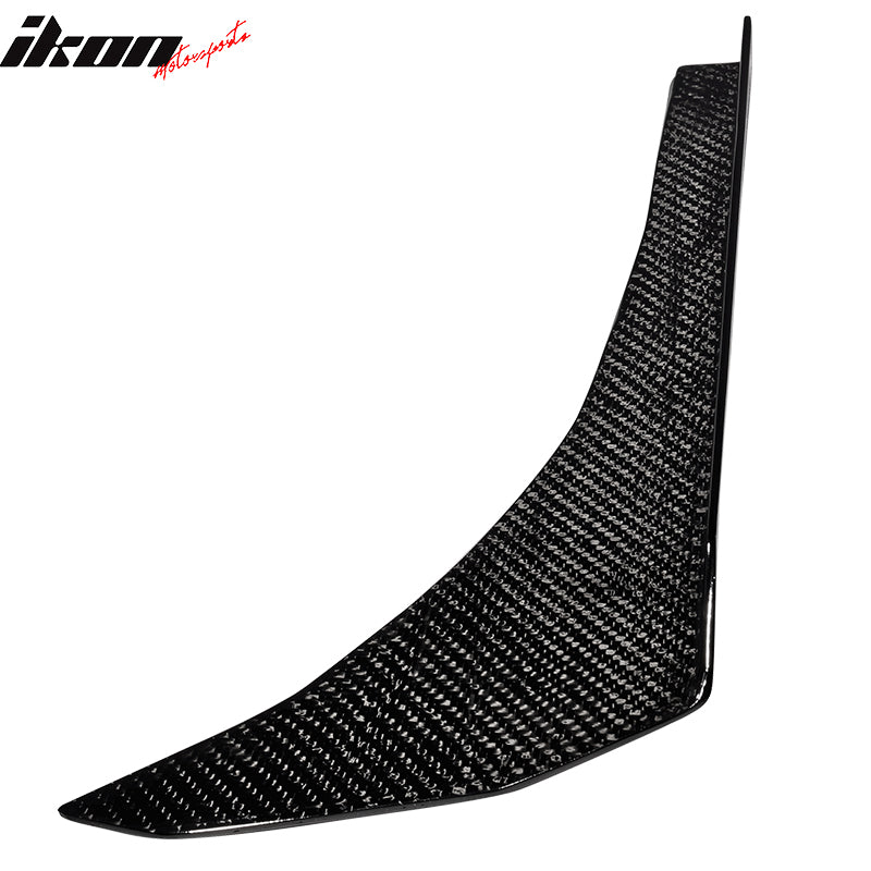 Universal Bumper Lip Splitter Canards Spats Carbon Fiber