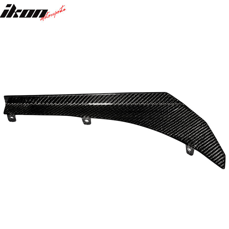 Universal Bumper Lip Splitter Canards Spats Carbon Fiber