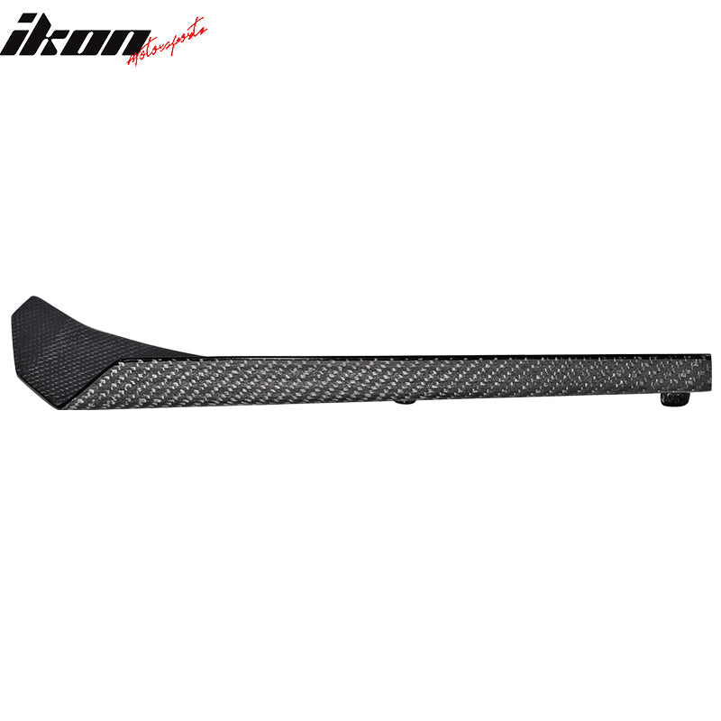 Universal Bumper Lip Splitter Canards Spats Carbon Fiber