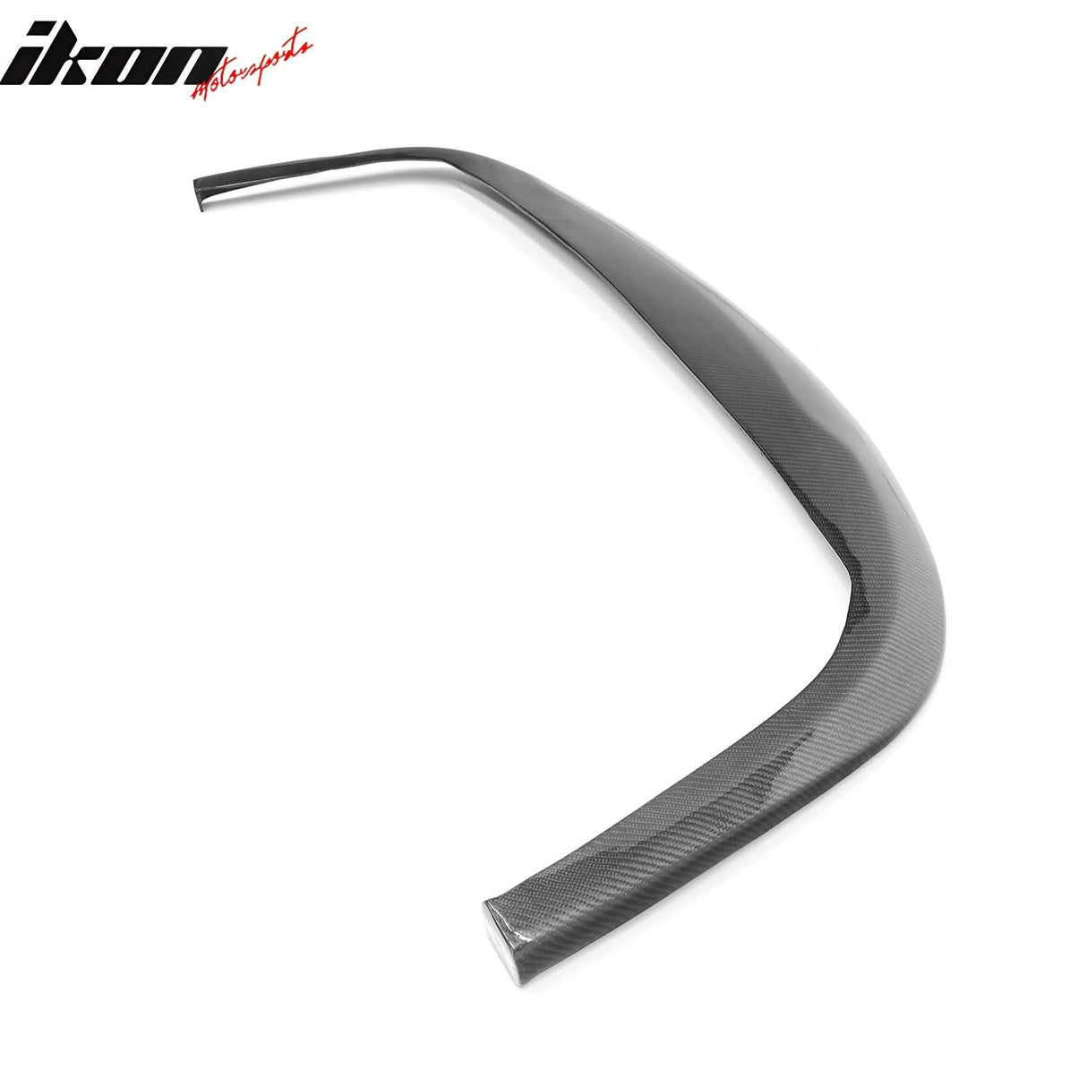 Fits Universal 1PC CS STI Style Carbon Fiber Black Front Bumper Lip