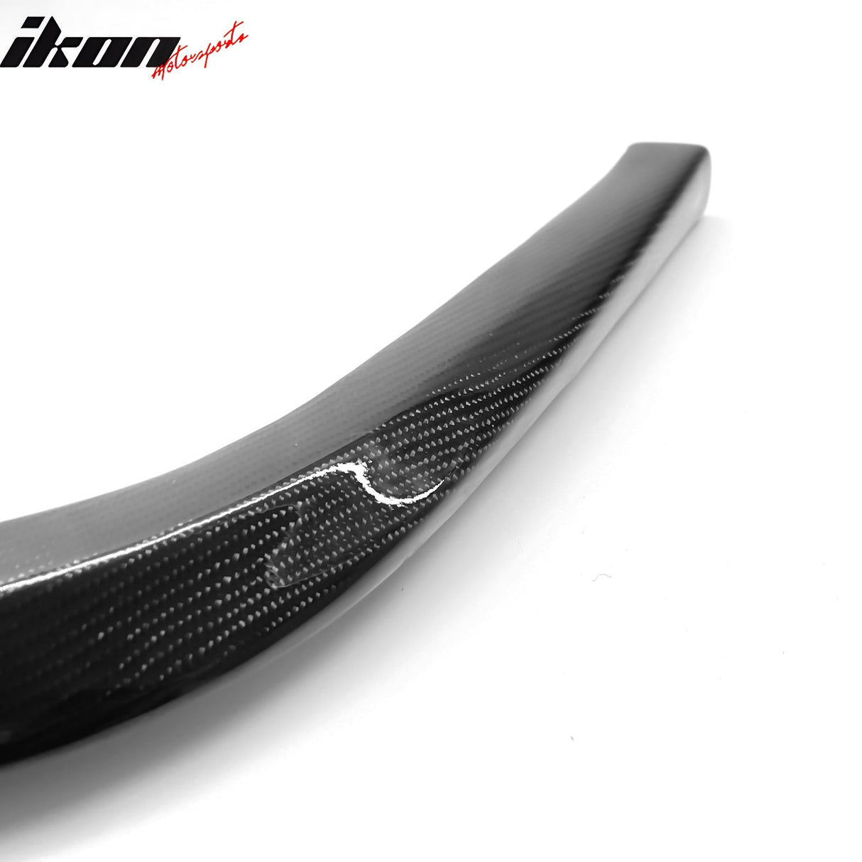 Fits Universal 1PC CS STI Style Carbon Fiber Black Front Bumper Lip
