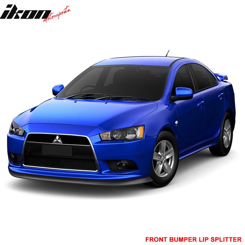 100" Mitsubishi Front Bumper Lip Splitter Chin Spoiler Rubber Foam