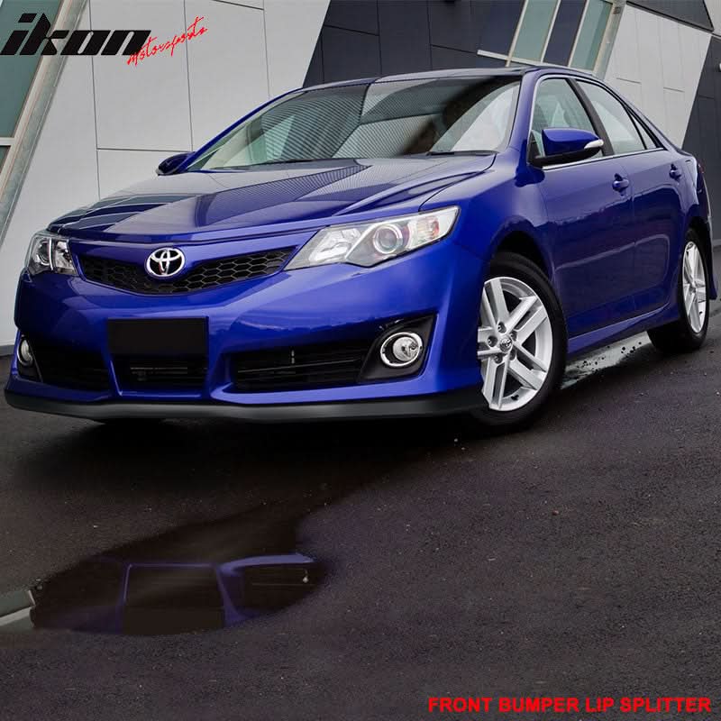 Universal 100in Foam Front Bumper Lip Splitter Spoiler Valance Chin