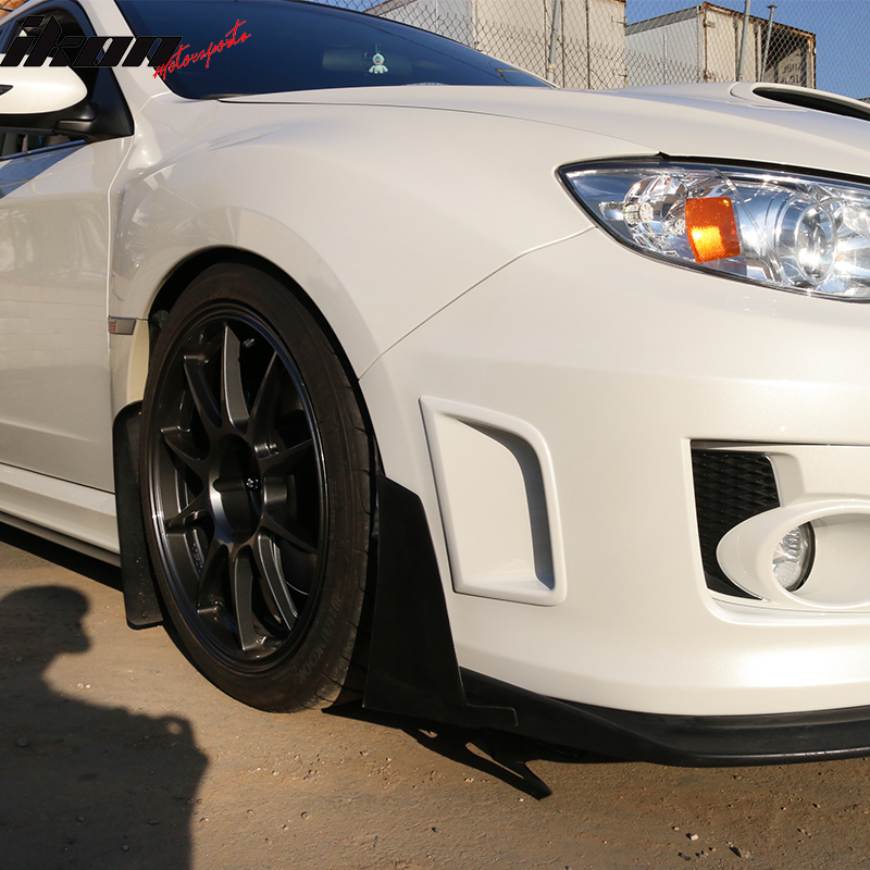 Universal Front Bumper Lip Splitters Winglets Canards PU