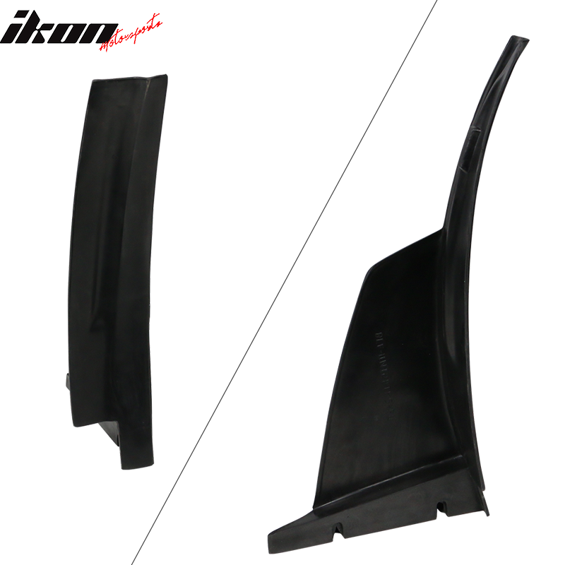 Universal Front Bumper Lip Splitters Winglets Canards PU