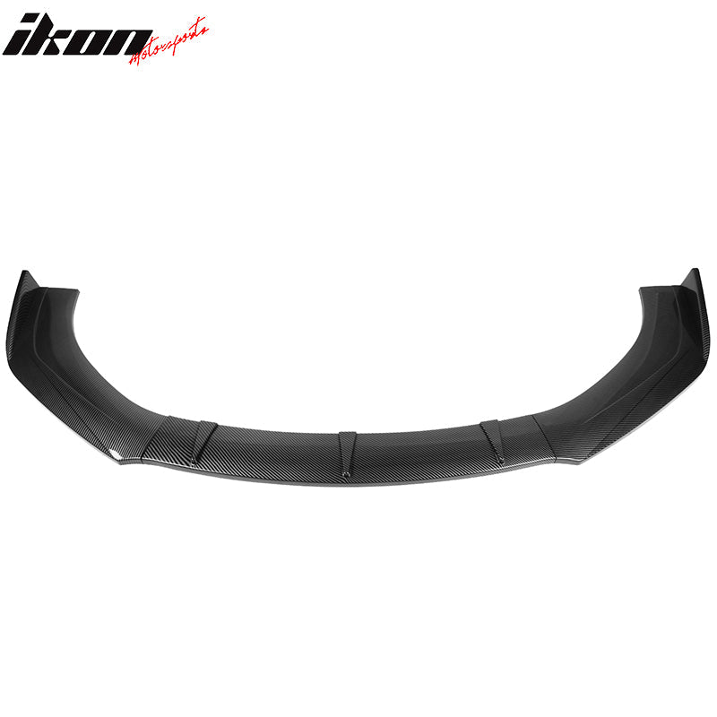 Universal Valance Front Bumper Lip Splitter Chin Spoiler 3PC PP