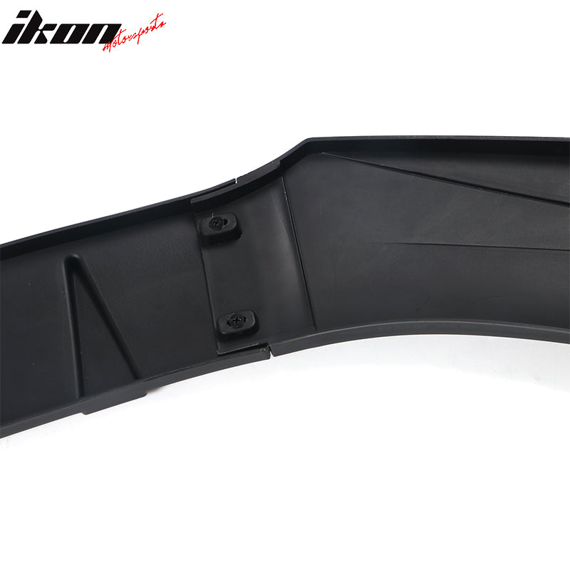 Universal Valance Front Bumper Lip Splitter Chin Spoiler 3PC PP