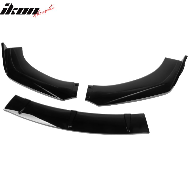 2013-2022 Nissan Sentra Front Bumper Lip Splitter PP 3PC