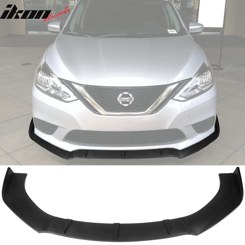 2013-2022 Nissan Sentra Front Bumper Lip Splitter PP 3PC