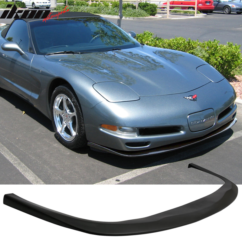 1997-2004 Corvette C5 Ikon Aero Front Bumper Lip Air Dam Splitter PU