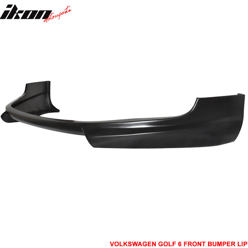 2010-2014 Volkswagen VW Golf 6 GTI RG Style Unpainted Front Lip PU