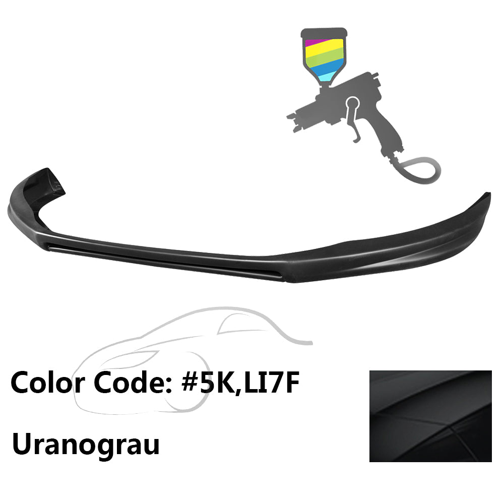 2009-2012 Volkswagen CC 4Dr Sedan Painted Front Bumper Lip Spoiler PP