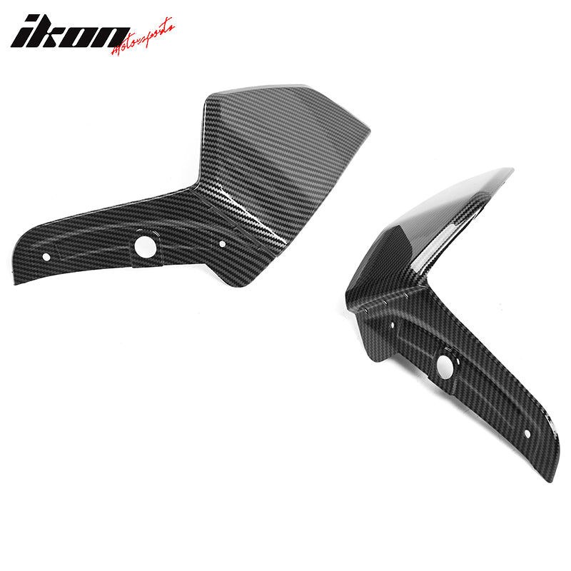 Fit 19-21 Bmw G05 X5 M Sport 2pc Front Splitter Apron cfl