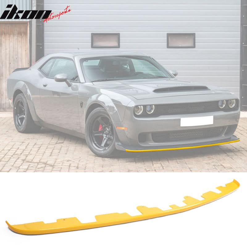 2018-2023 Dodge Challenger Factory Style Front Lip Splitter ABS