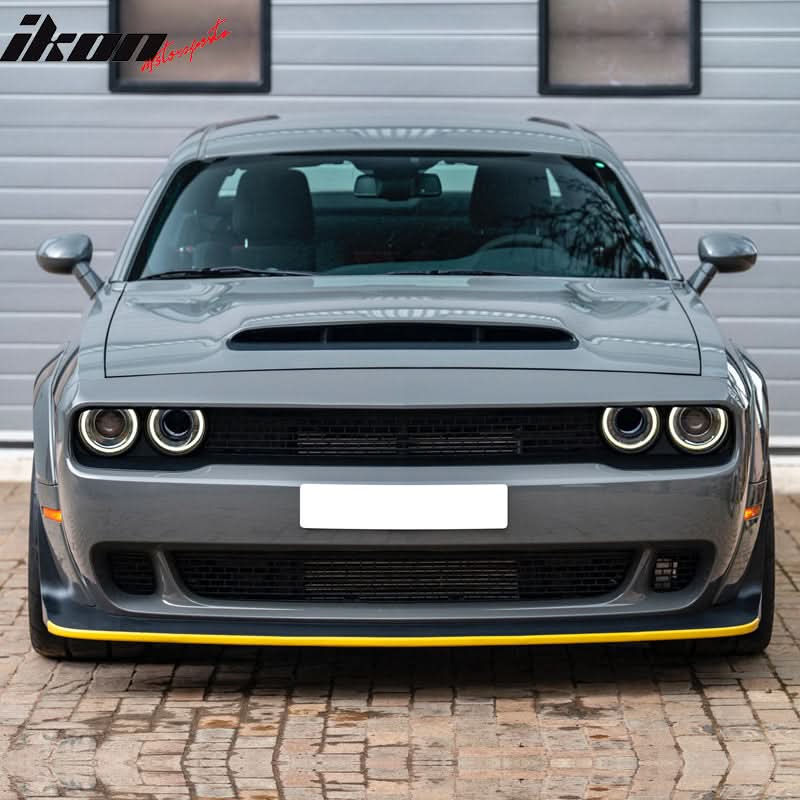 2018-2023 Dodge Challenger Factory Style Front Lip Splitter ABS