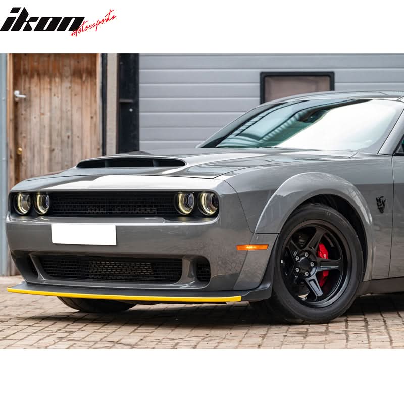 2018-2023 Dodge Challenger Factory Style Front Lip Splitter ABS